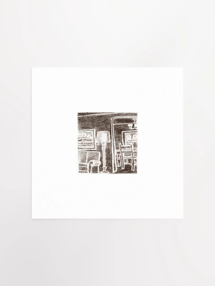 Brown Living Room Print product image (2)
