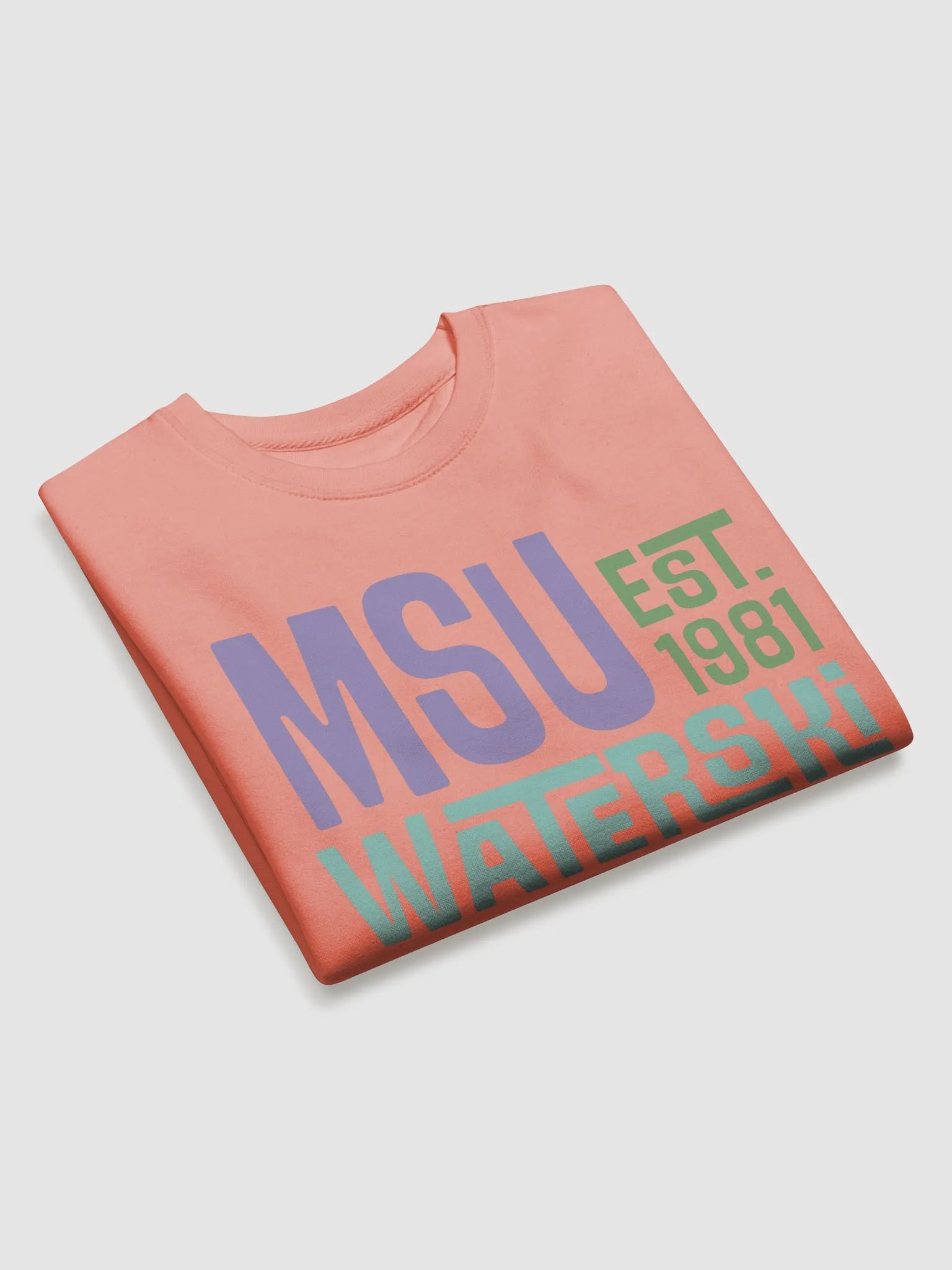 MSU Waterski Funky Crewneck product image (15)