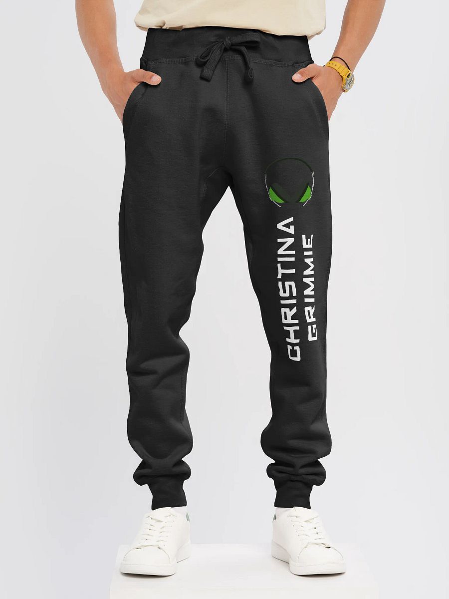 Green Headphones Joggers product image (1)