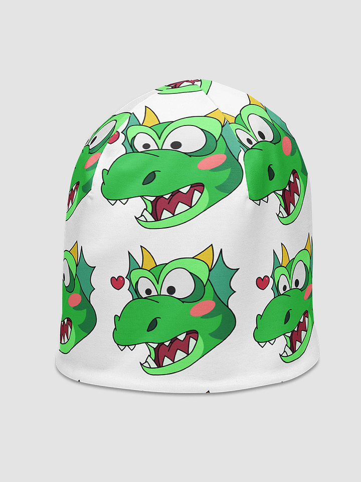 Lotta Love Green Dragon All-Over Print Beanie product image (2)