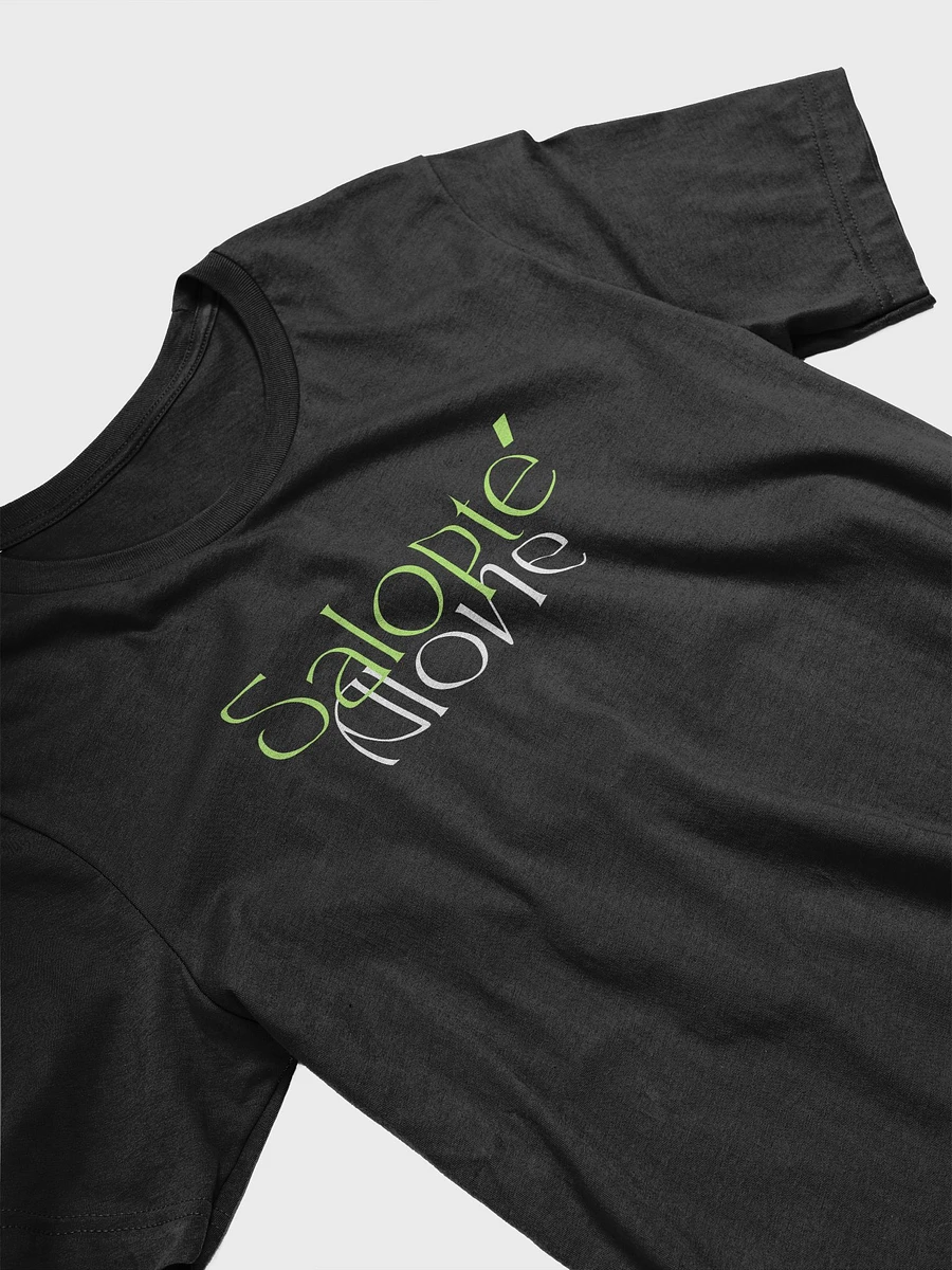 Salopte Alone Green Text T Shirt product image (3)