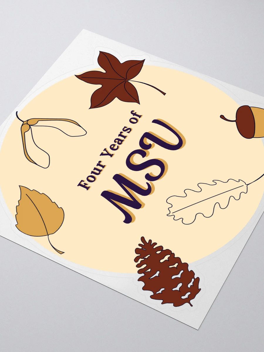 Autumn Anniversary Sticker product image (8)