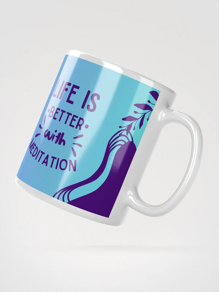 Blue/Purple Meditation Bliss Mug product image (4)