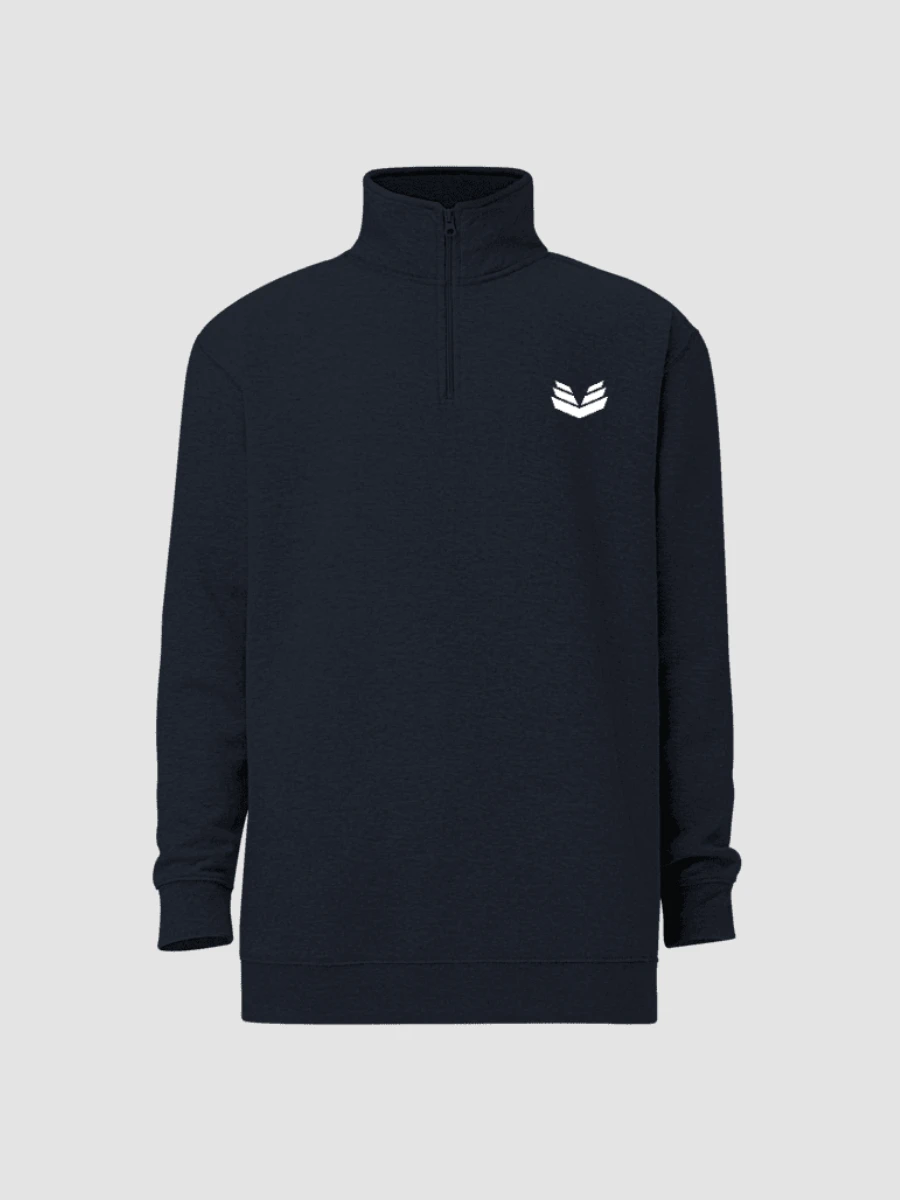 1/4 Zip Fleece Pullover - Navy product image (3)