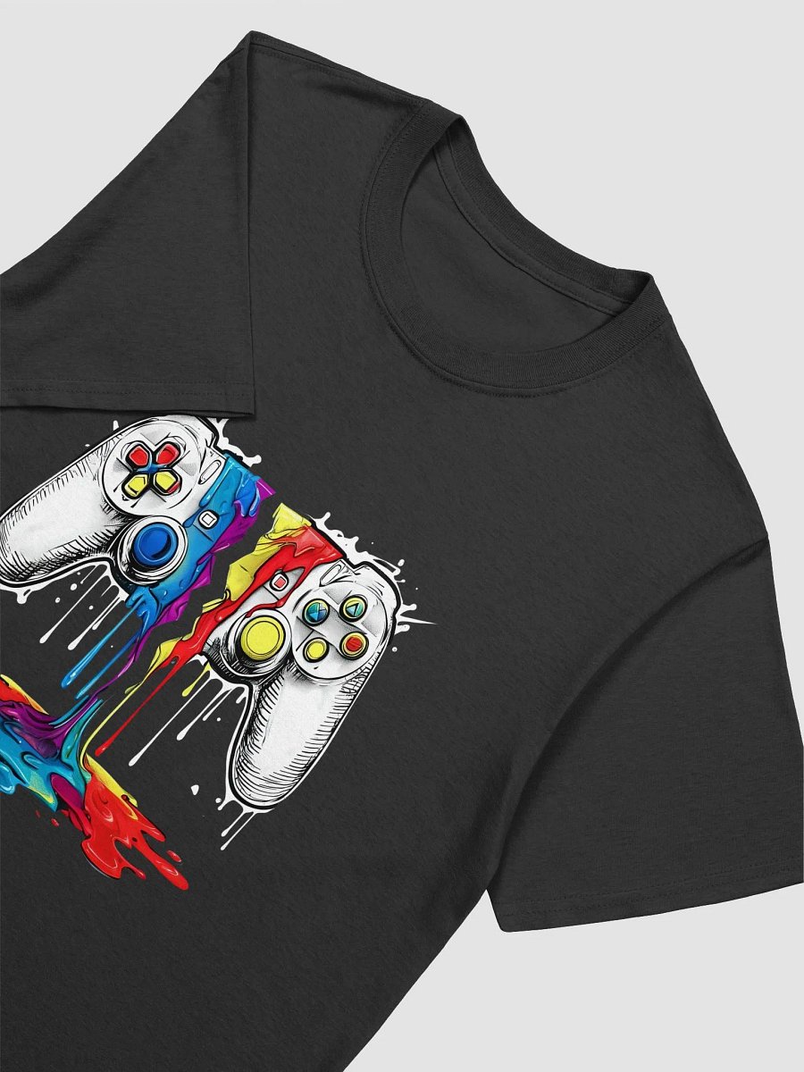 Color Splash Gaming Controllers T-Shirt product image (3)