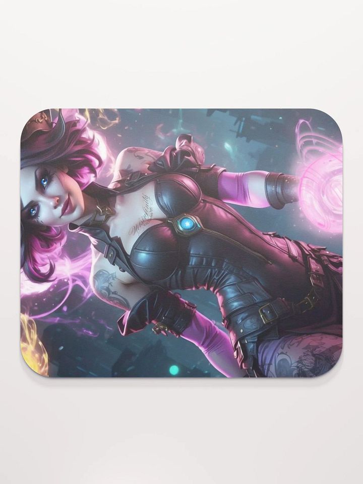 The Black Hat Enchantress - Realm of Infinite Love Mouse Pad product image (2)