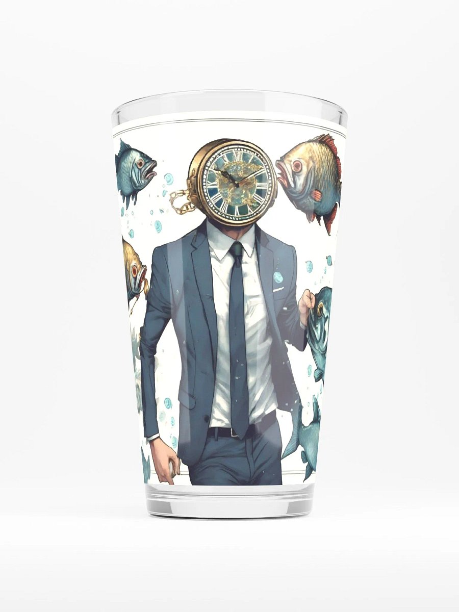 Timeless Fishfight Pint Glass product image (1)