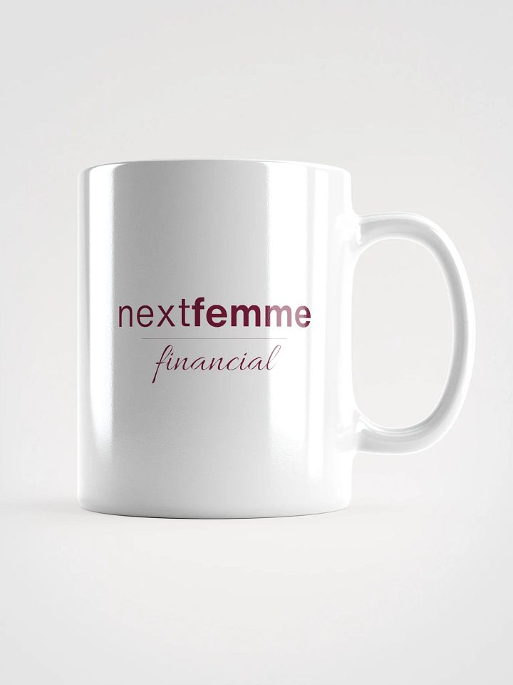 Vivid Vibes Ceramic Mug with Maroon Logotype product image (1)