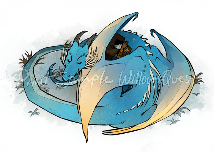 Dragon Dowser - Curled and Cozy product image (2)