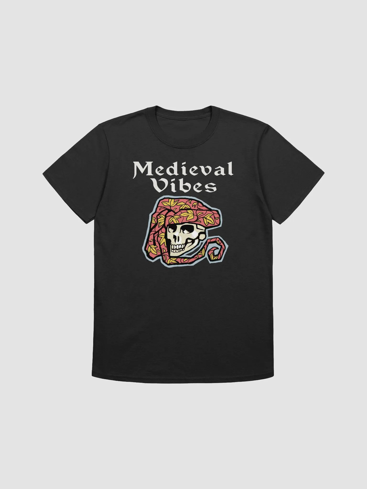 Medieval Vibes funny Skull T-Shirt product image (1)