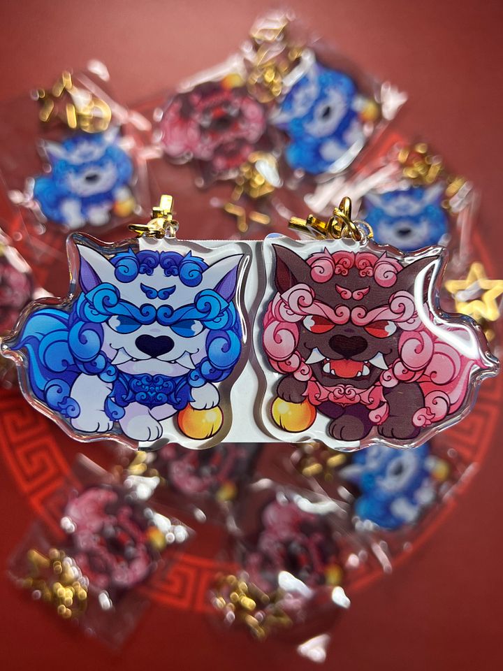 ShiShi Lion Dog - Reversible Charm product image (1)