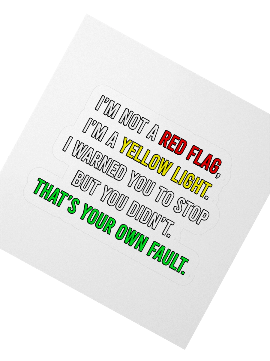 Red Light - Sticker product image (5)