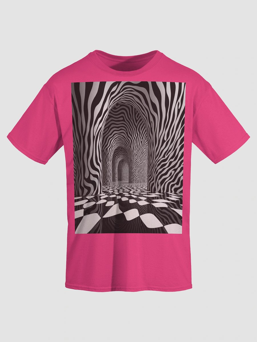 Zebra Maze – Optical Illusion Tunnel Art product image (28)