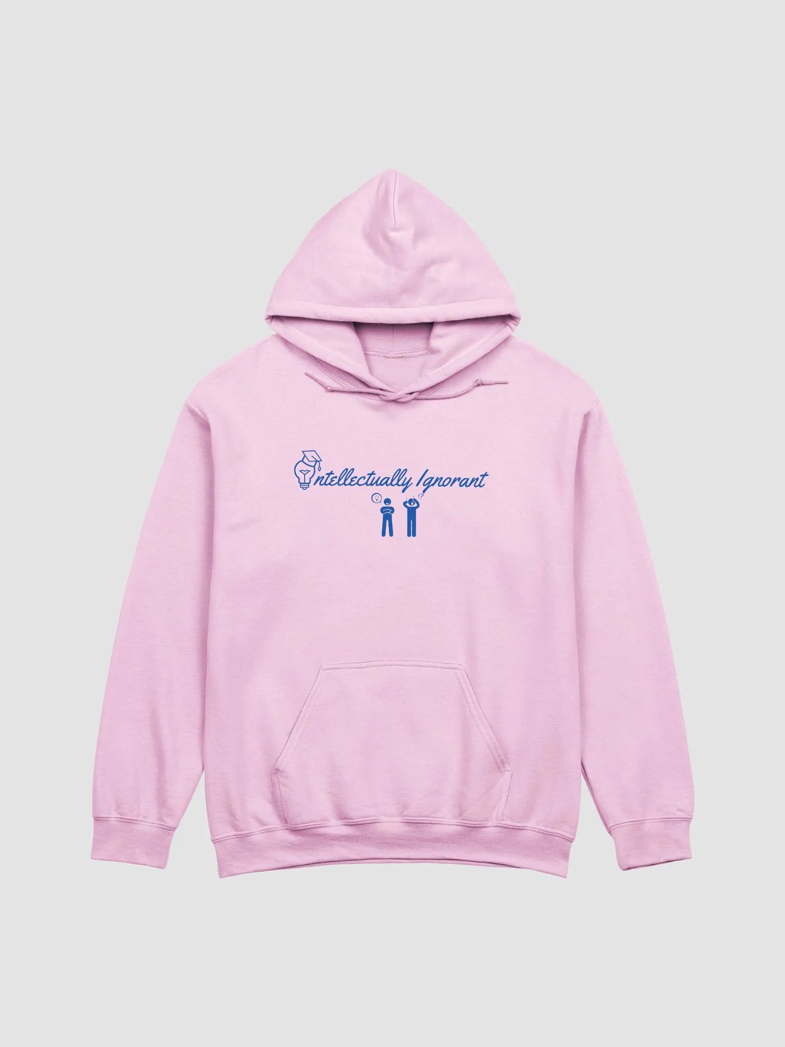 Intellectually Ignorant (Blue Logo) Gildan classic Hoodie product image (3)