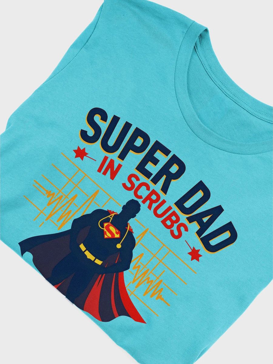 Super Dad in Scrubs Silhouette T-Shirt product image (55)