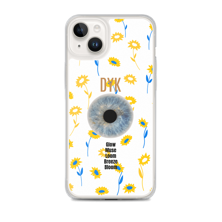 DYK Floral Eye Muse Glow Loom Breeze Bloom iPhone® Clear Case product image (1)