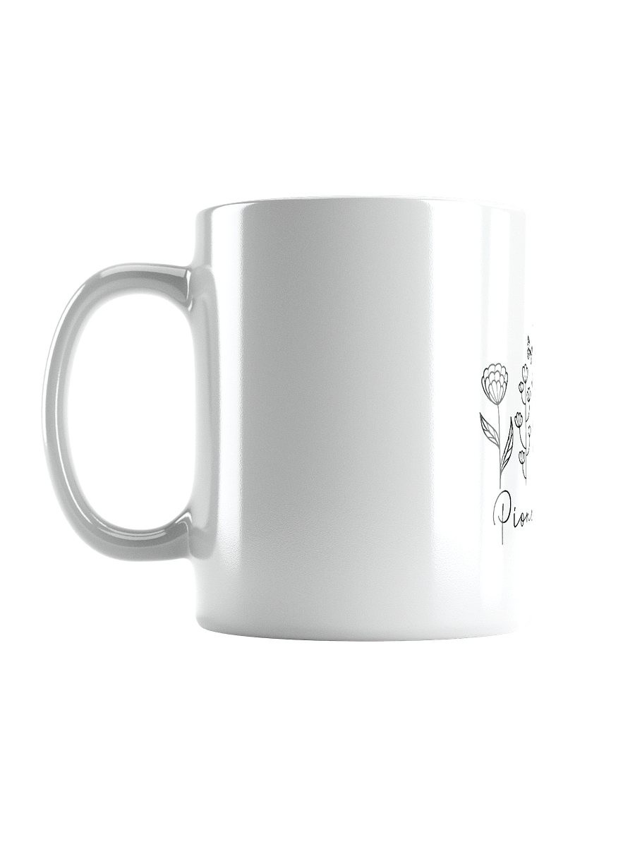 Pioneer School 2025 Mug with Floral Line Art – JW Ministry Gift product image (2)