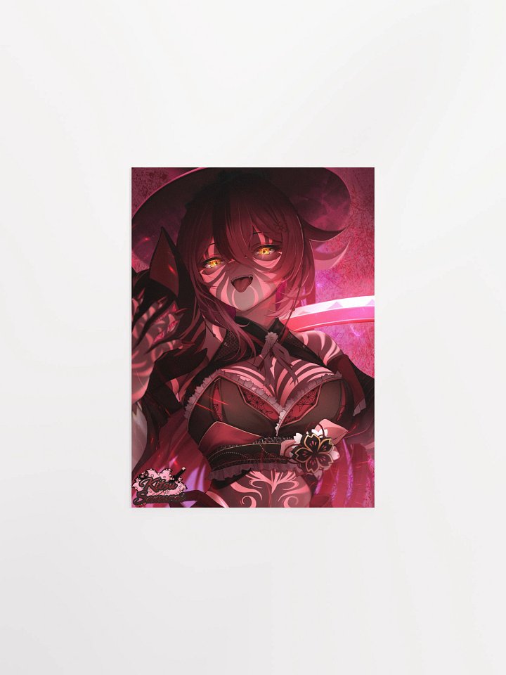 Crimson Warrior - Enhanced Matte Poster product image (1)