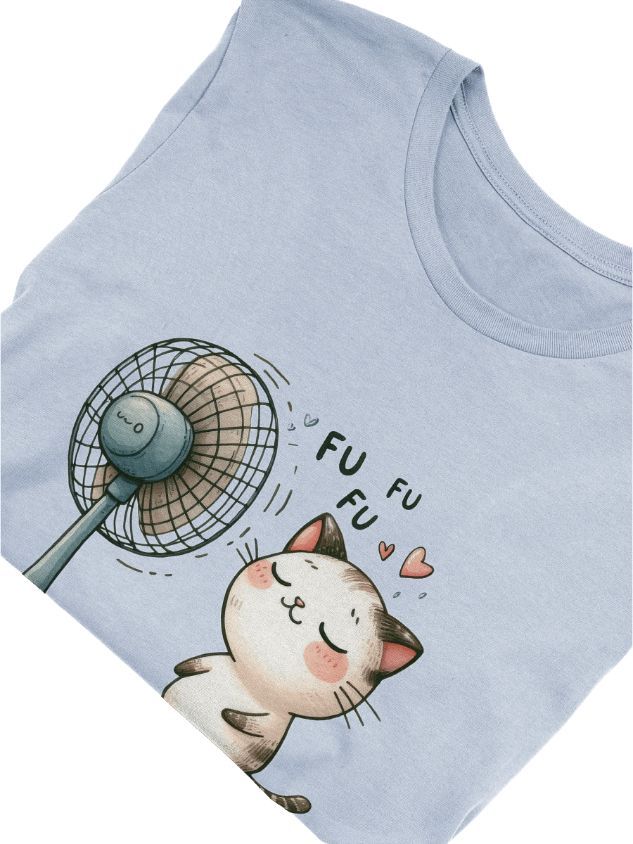 Cool Cat Electric Fan T-Shirt product image (5)