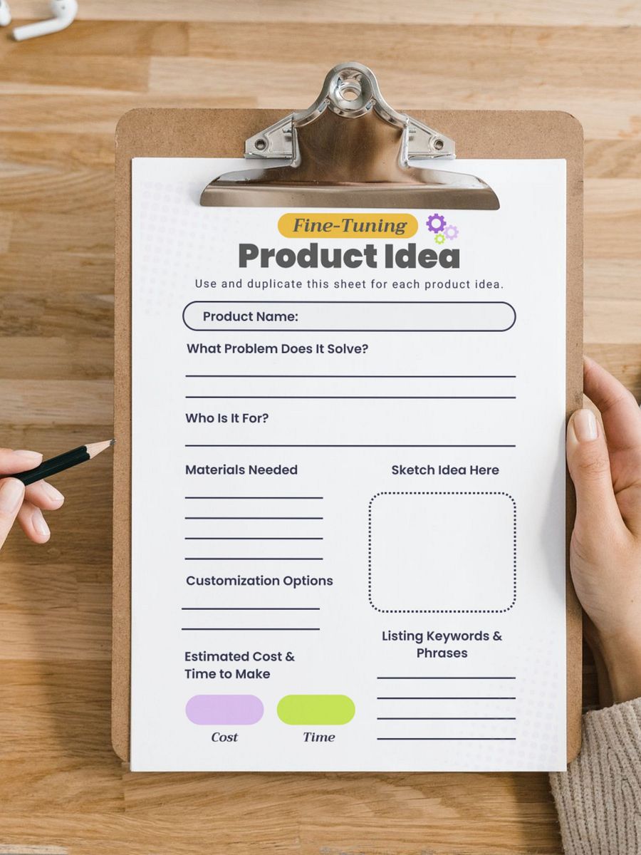 Etsy Shop Launch Planner & Checklist product image (4)