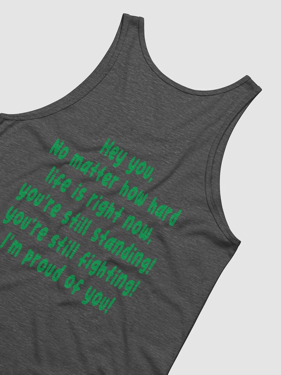 hey you male charcoal tank top product image (5)