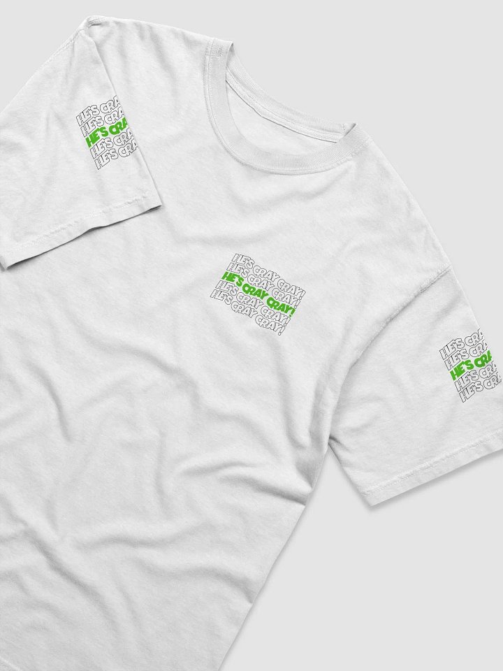 He's cray cray! Shirt (green/black) product image (2)