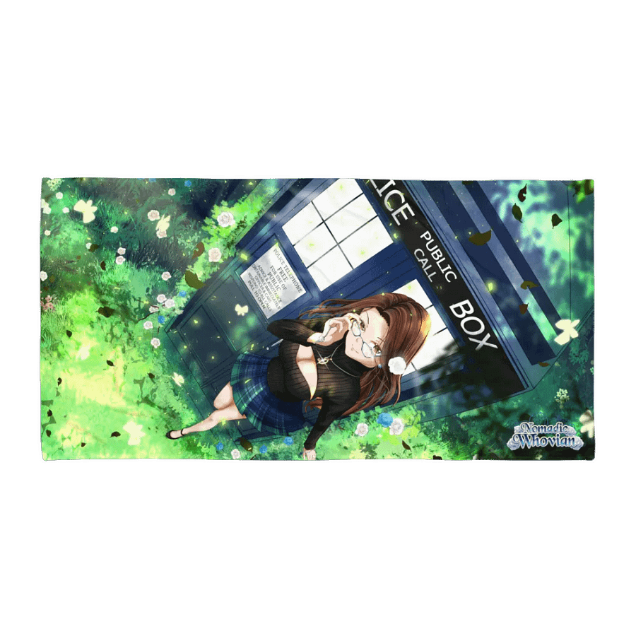 Garden Tardis Towel product image (1)