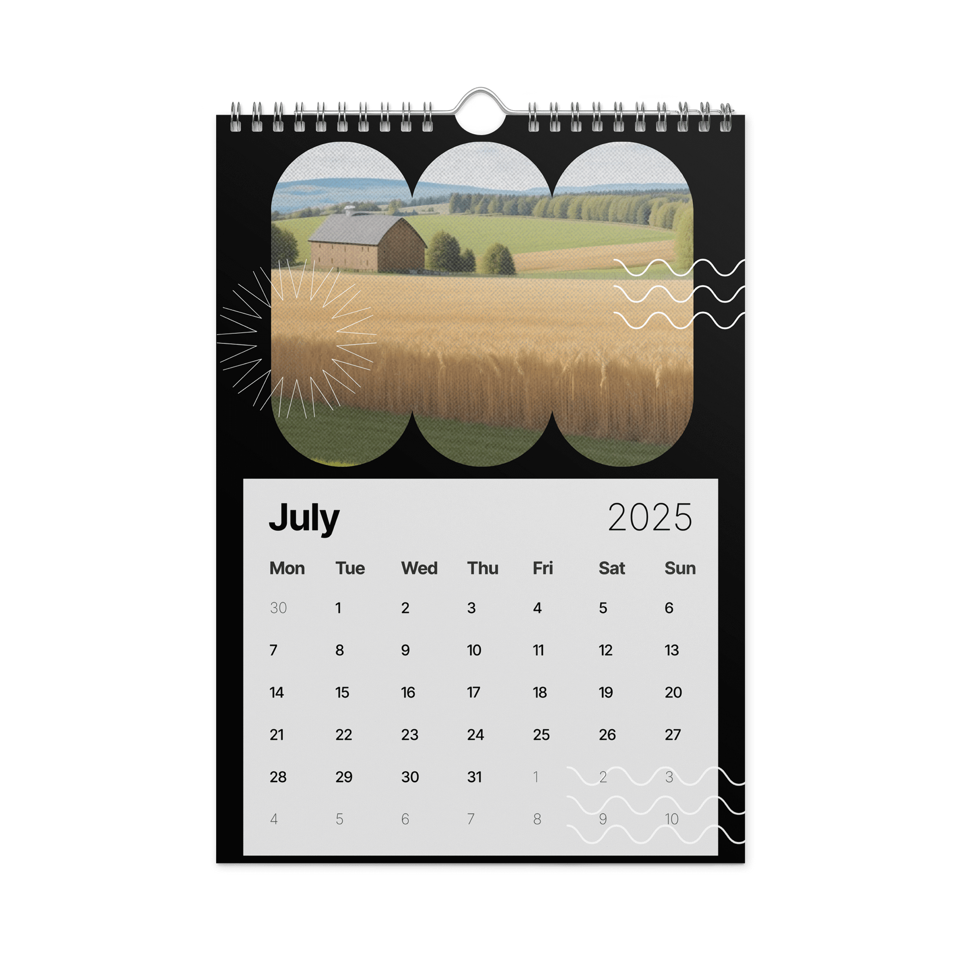 SEASONAL NATURE WALL CALENDAR 2026 product image (7)