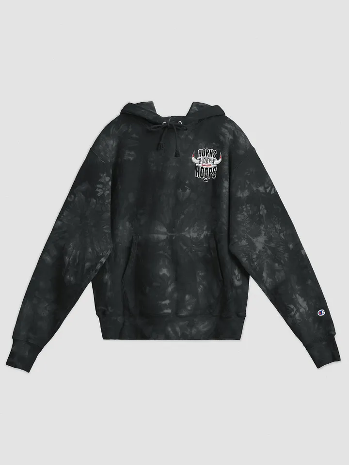 Horns Over Hoops Fusion Tie-Dye Hoodie product image (2)