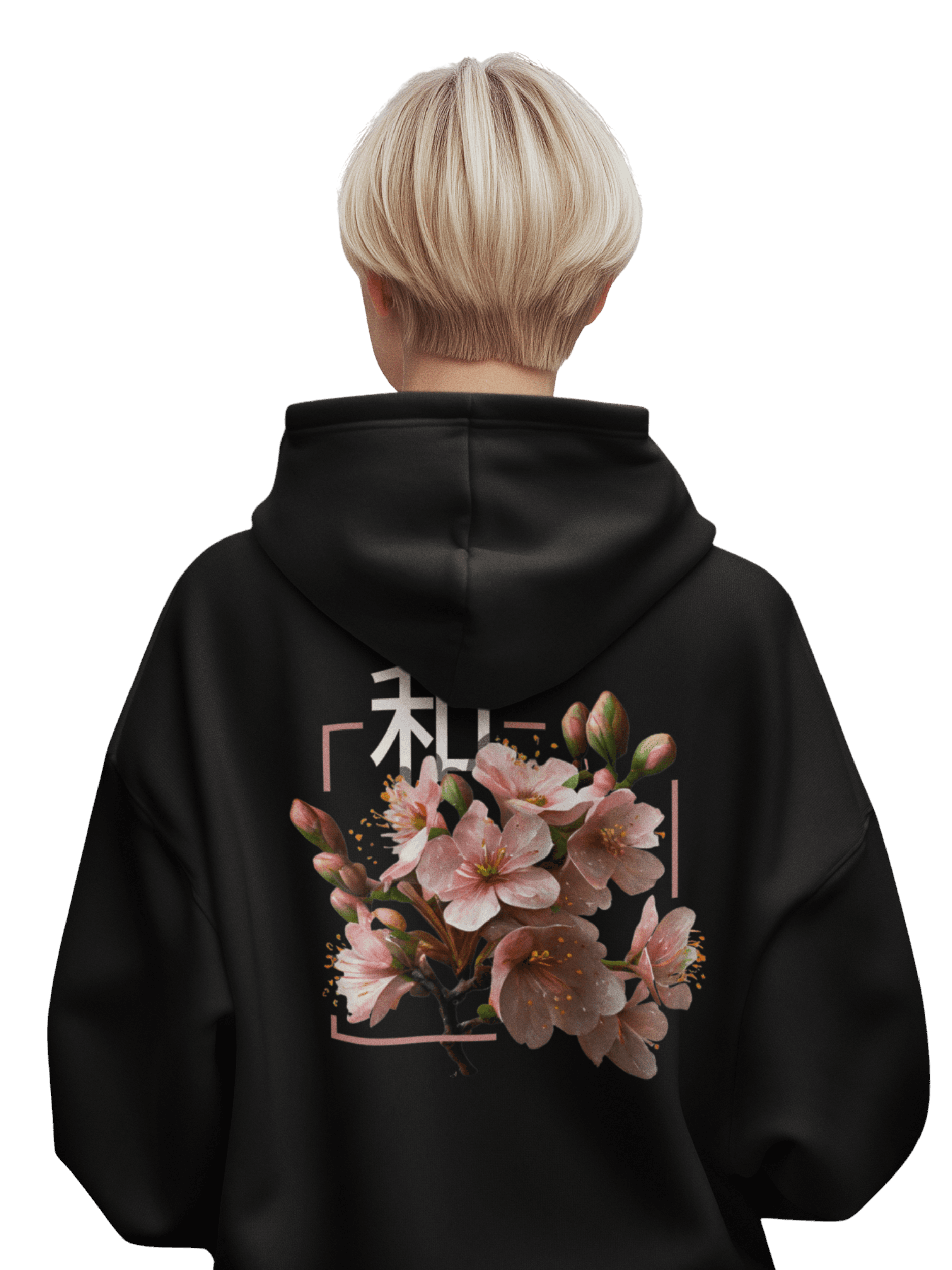 "Peace x Blossom" Oversized Hoodie product image (2)