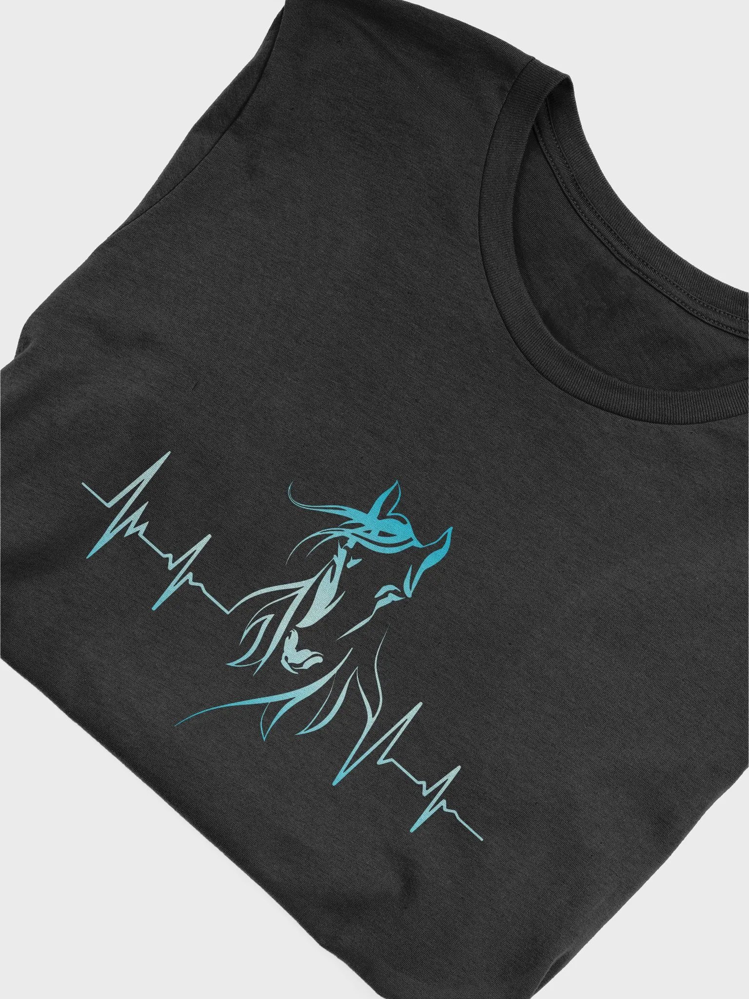 Horse Heartbeat Bella Canvas Supersoft T-Shirt product image (5)