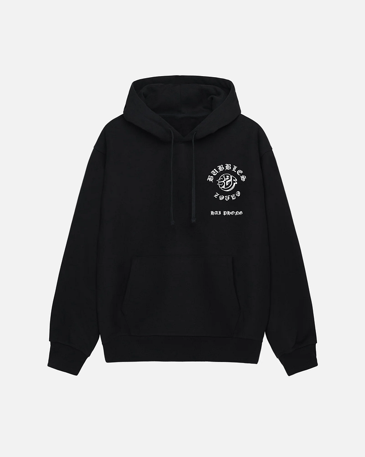 BUBBLESGANGZ HAIPHONG 2.0 HOODIE - BLACK product image (2)