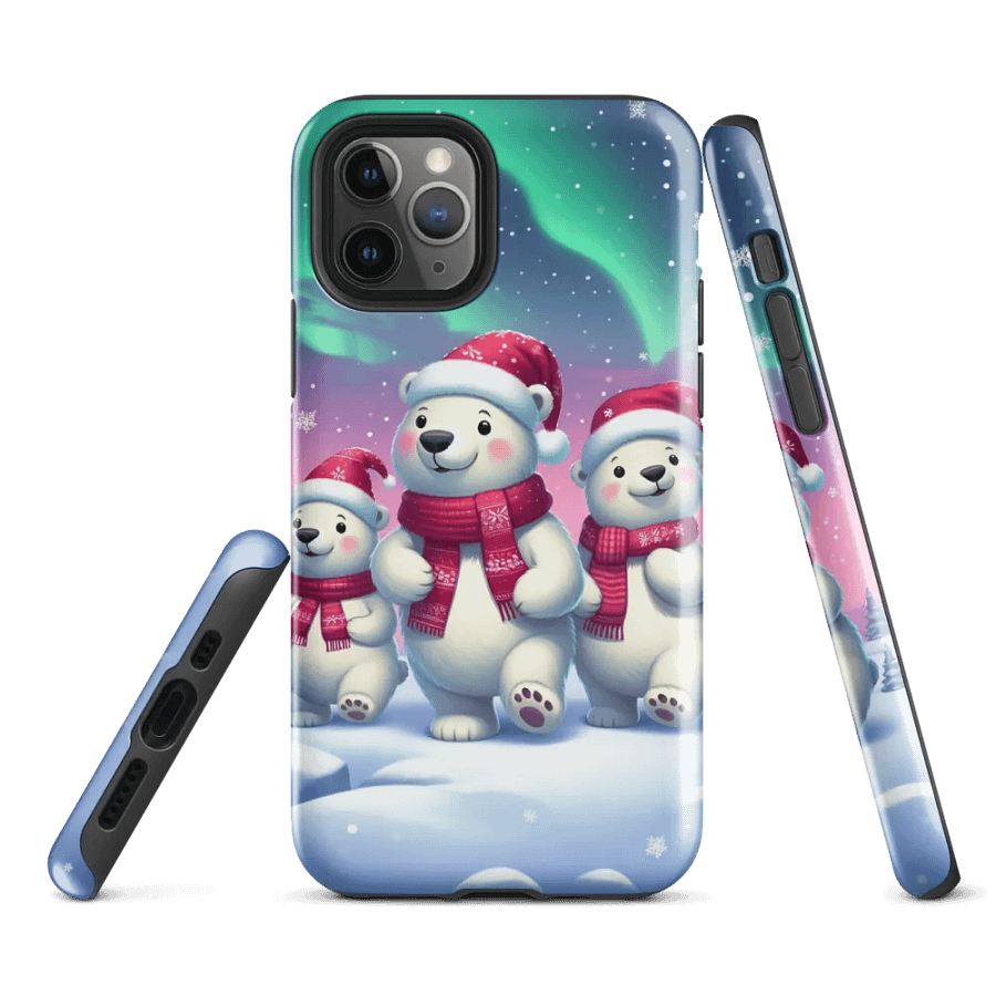 Arctic Santa Bears iPhone® Tough Case product image (2)