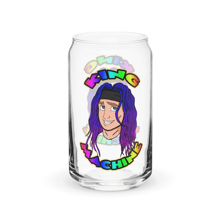 Rainbow King Glass can product image (3)