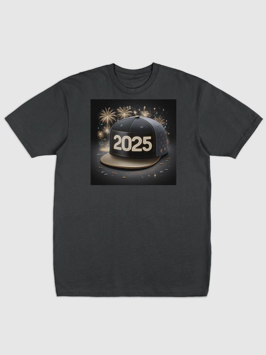 "Golden Glow: The Ultimate New Year 2025 Cap" product image (1)