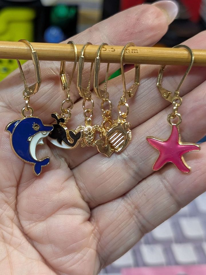 Stitch Markers - Ocean Theme product image (1)
