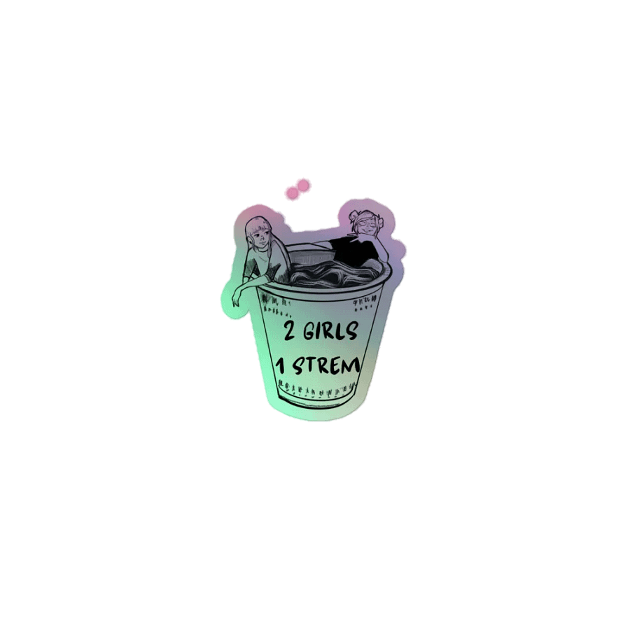 2 Girls, 1 Tiny Sticker product image (1)