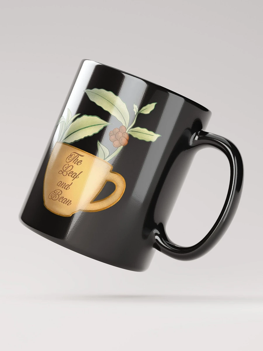 The Leaf and Bean Mug Black Edition product image (5)