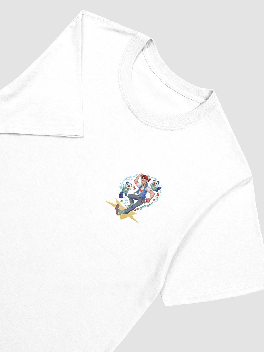 olikisho - Unisex Small Logo Tshirt (White) product image (3)