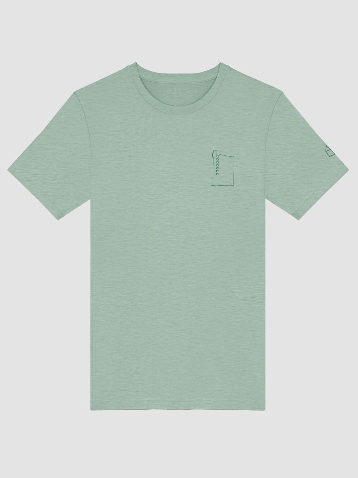 Trellick Colour Tee | Green Haze product image (1)