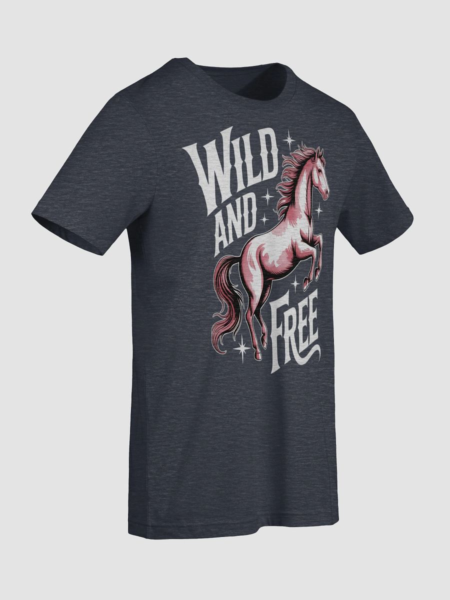 Wild and Free Rearing Horse T-Shirt product image (90)