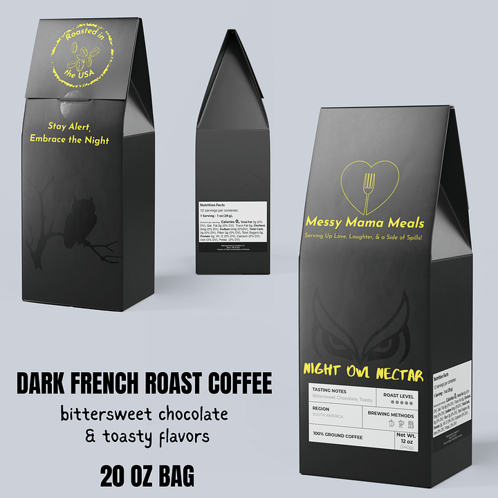 Night Owl Nectar Dark French Roast 12oz Coffee product image (2)