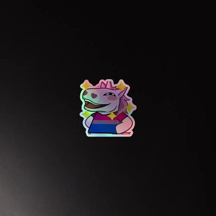 BI Pride Holographic Sticker product image (4)