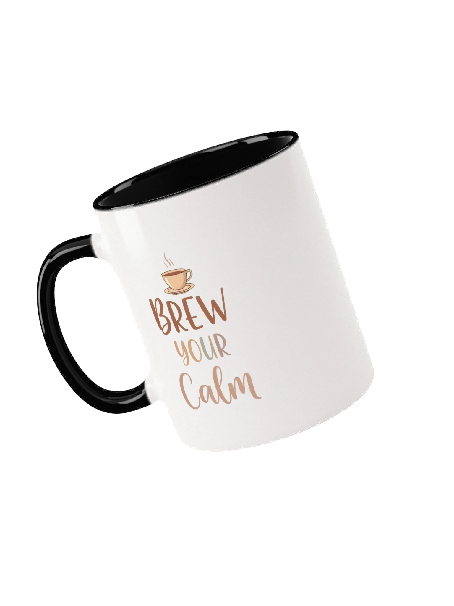 Brew Your Calm Mug – Perfect Relaxation Cup for Tea & Coffee Lovers | Stress-Relief Ceramic Coffee Mug product image (3)