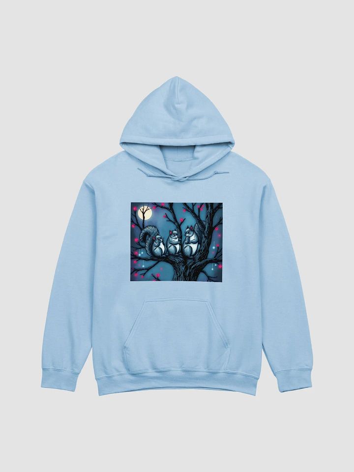 Moonlit Squirrel Trio Hoodie product image (1)