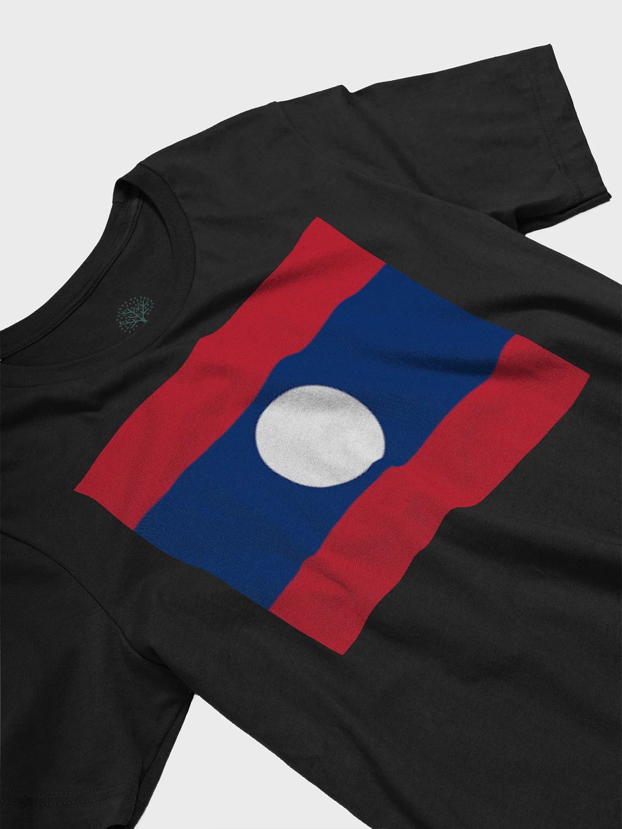 Graphic Grove Supersoft Unisex Laotian Flag T-Shirt - Exclusive product image (5)