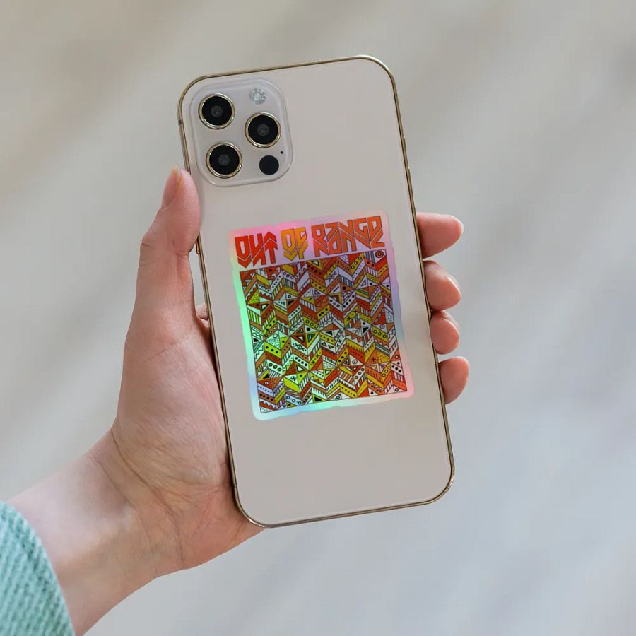 Out of Range Holographic Sticker Sheet product image (8)