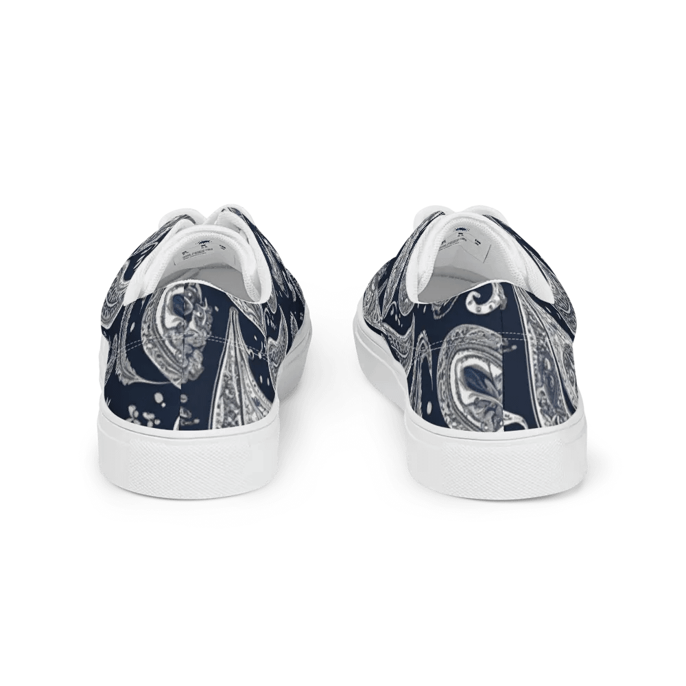Paisley Dream Lace-Up Canvas Shoes product image (6)