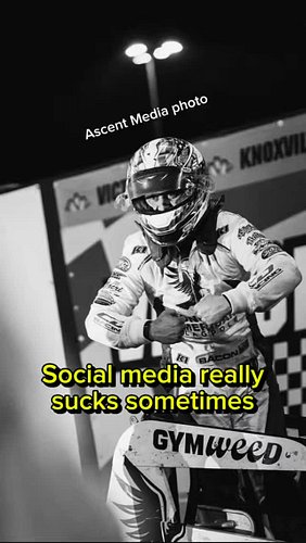 An emotional week in Ohio brought out some of the worst on social media. #knoxvilleraceway #sprintcar #dirttrackracing #motor...