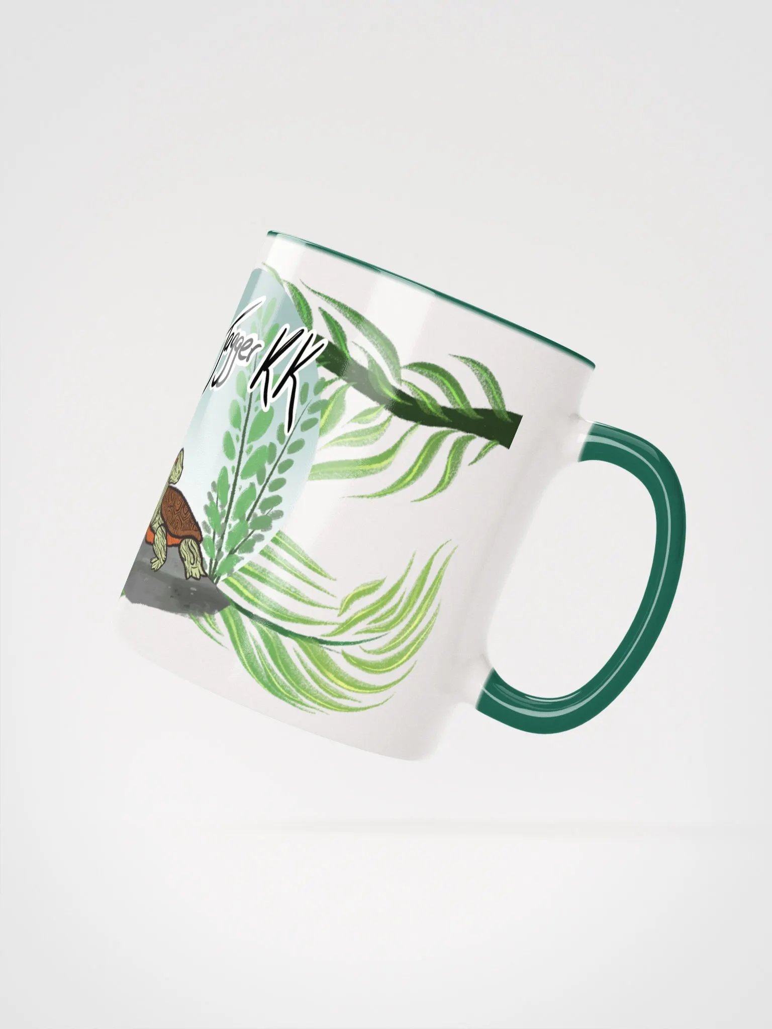 Seaweed Badge Mug ~ Aquarium Collection product image (3)